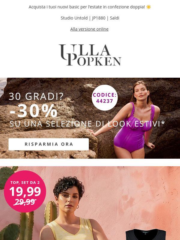 Per poco tempo ⏰:  -30% su una selezione di look estivi