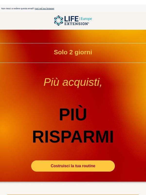 Acquista di più. Risparmia fino al 20%!