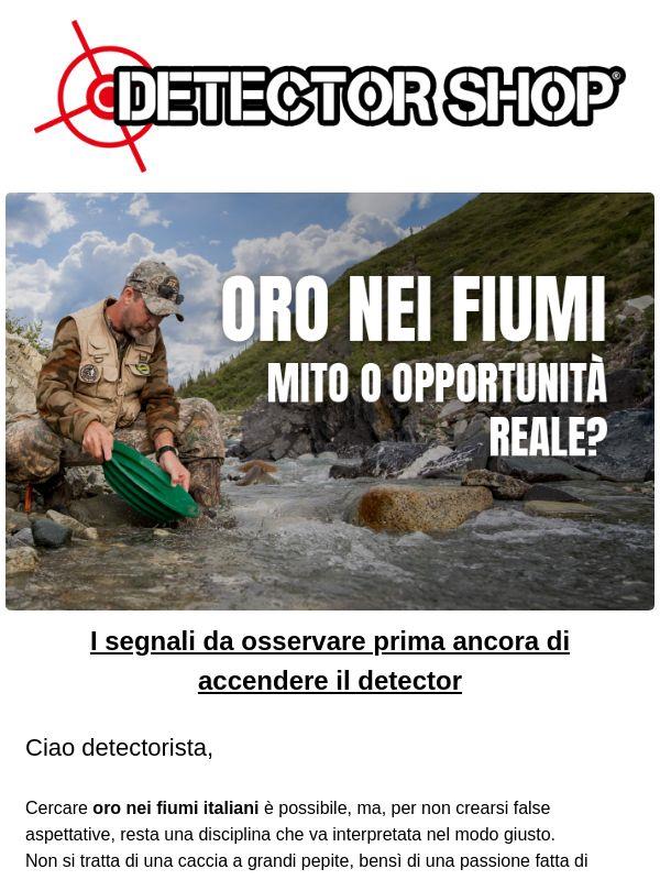 Oro nei fiumi italiani: mito o realtà?