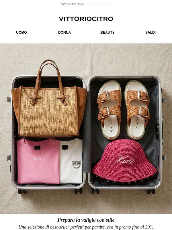 Pronti a partire? I must-have sono in promo fino al 30%