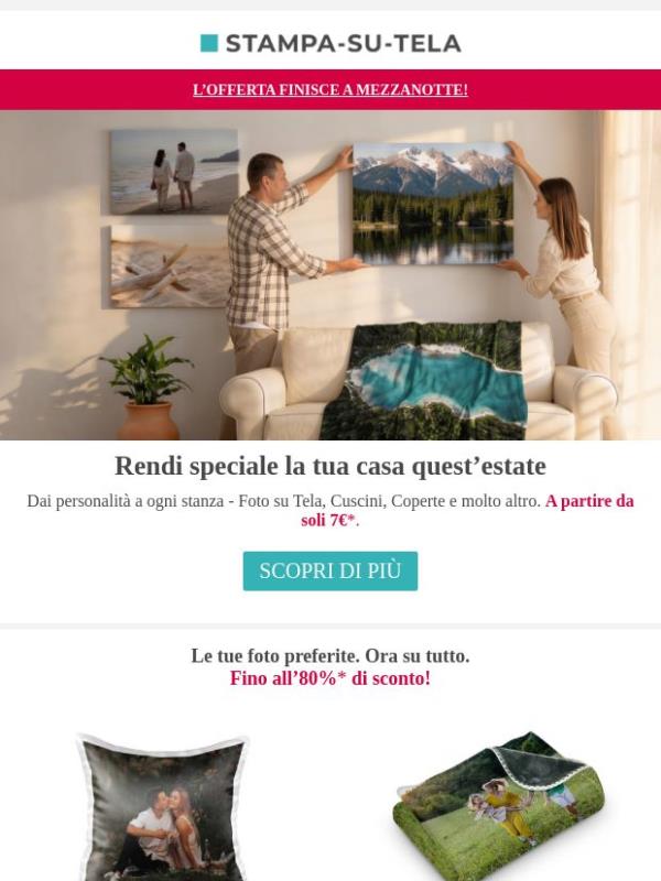 L’offerta finisce stasera. Acquista ora. 🚨