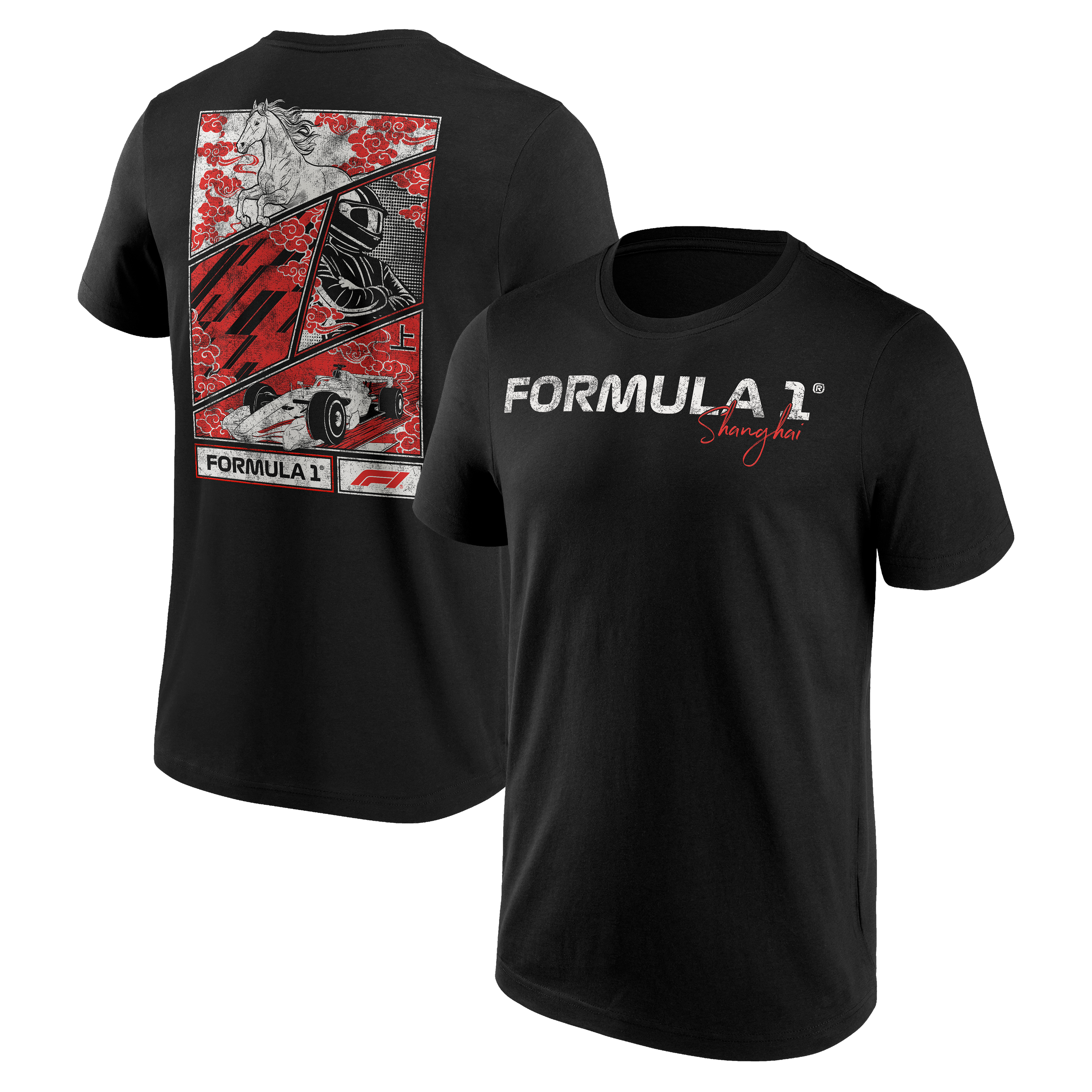 Maglietta grafica Formula 1 Cina - Unisex