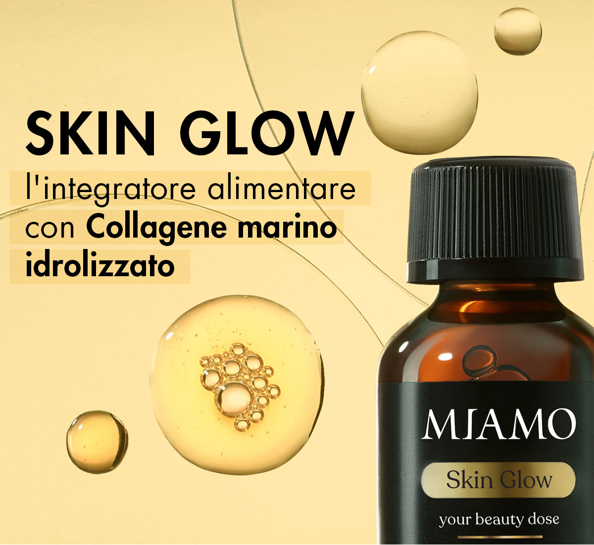skin glow l'integratore alimentare con collagene marino idrolizzato
