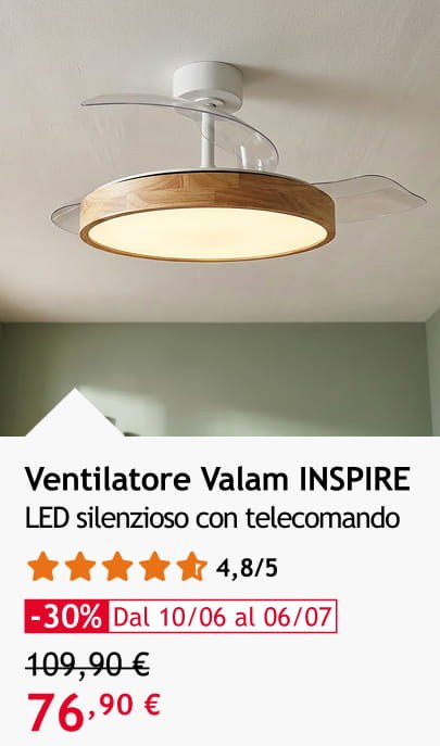 Ventilatore Valam INSPIRE 76,90 &euro;