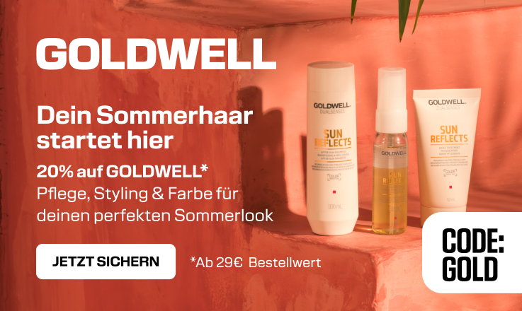 Goldwell Aktion 20 % Rabatt Code: GOLD