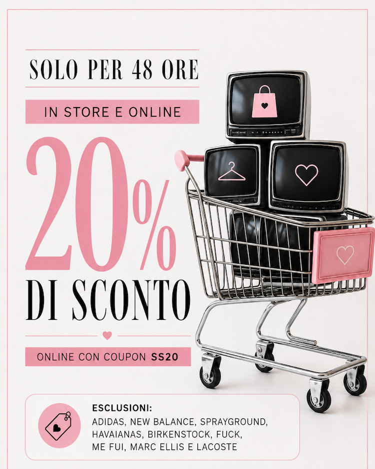 20% DI SCONTO