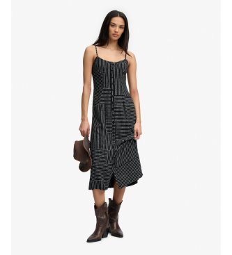 Vestito Cami Print nero