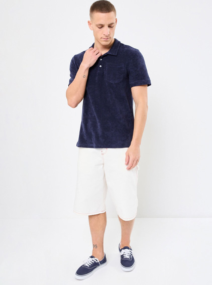  Dickies Shorts LOOSE DENIM PAINTER SHORT homme blanc