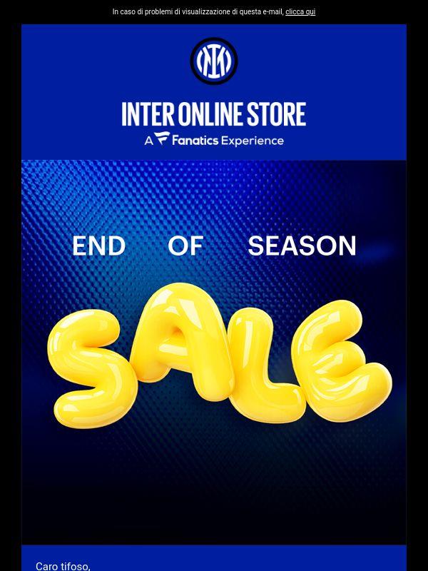 Sono arrivati gli End of Season Sale nerazzurri ⚫🔵