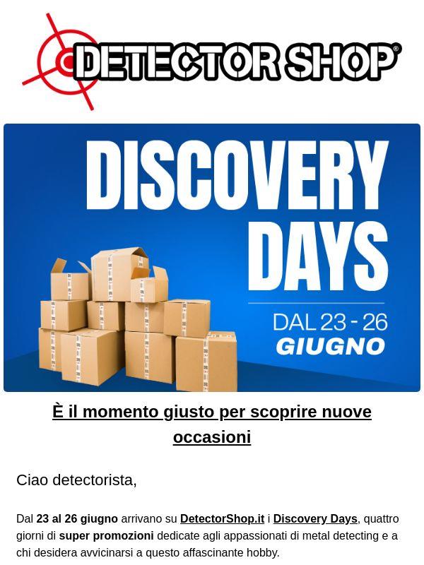 Discovery Days: sconti fino al 50%