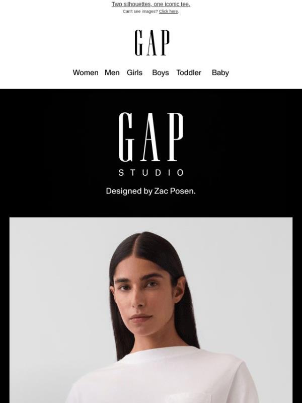 The Pocket Tee. By GapStudio.