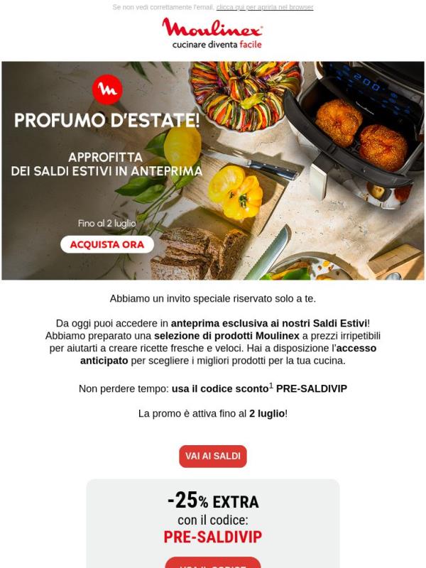 🏖️ Solo per te: i saldi estivi in anteprima!