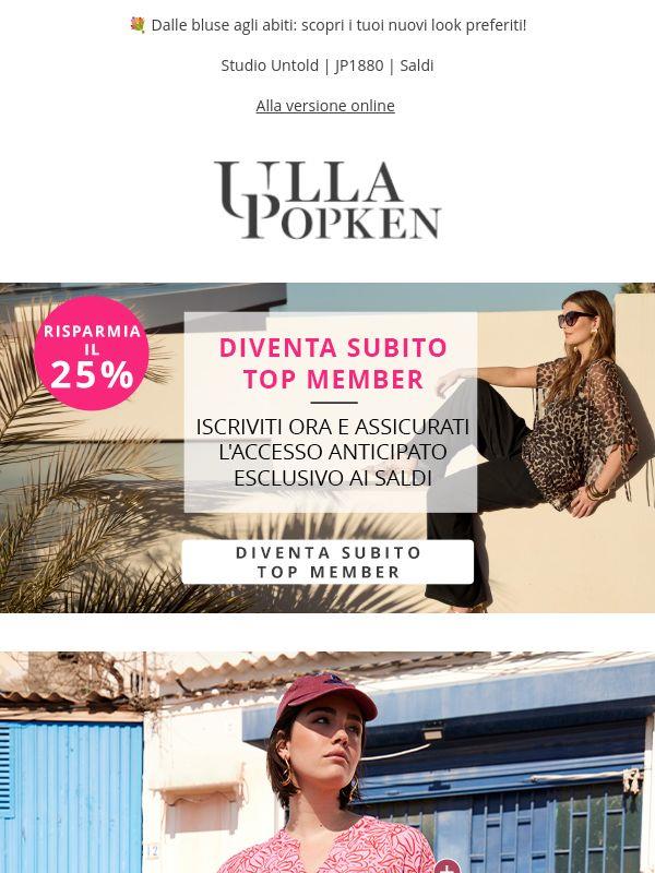 Diventa Top Member oggi stesso e risparmia il 25% su articoli selezionati 👀