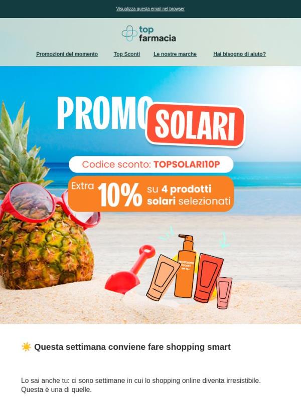 ☀️ Questa settimana i solari costano meno