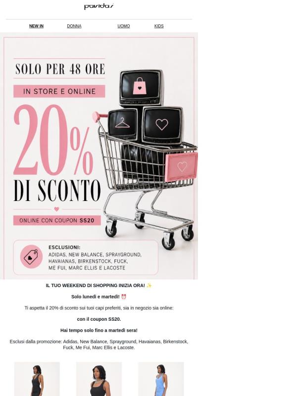 48 ORE DI SHOPPING 🛍️