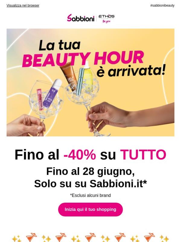 🍹La tua Beauty Hour è arrivata!