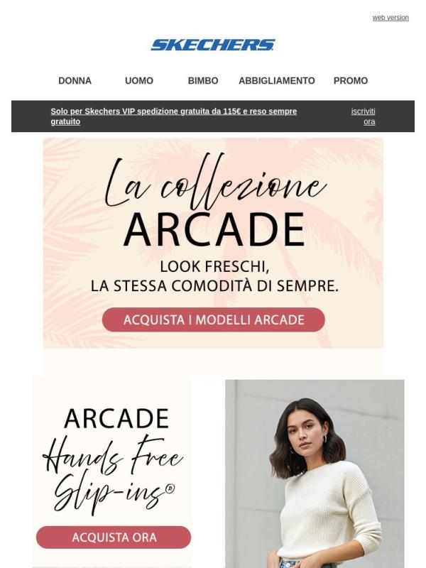 Scopri la collezione Arcade