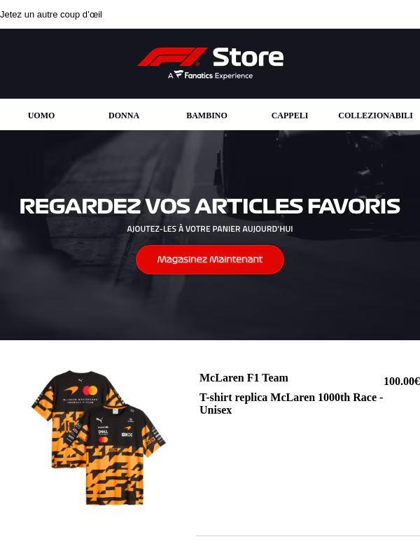 Tous vos articles favoris sont ici