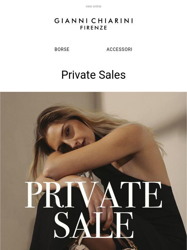 Lasciati ispirare dagli esclusivi private sales