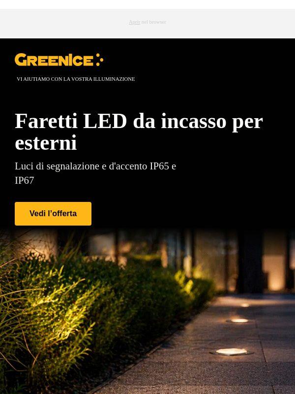 Faretti LED da Incasso per Esterni 🌿✨ Design, resistenza ed efficienza a ogni passo