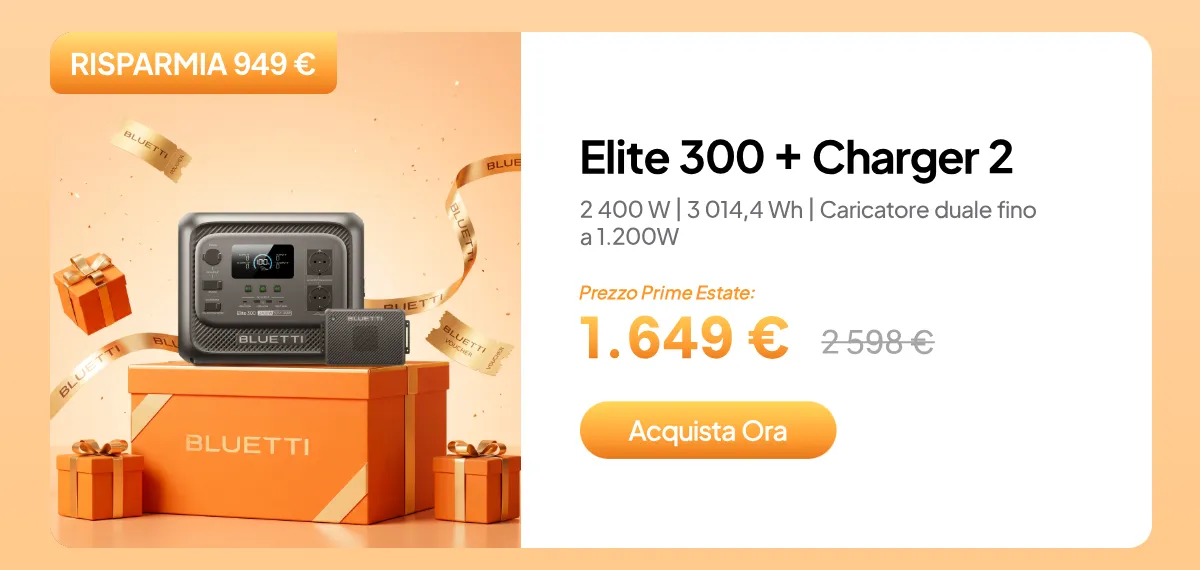 BLUETTI Elite 300+Charger 2