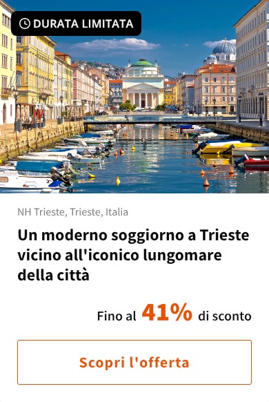 Un moderno soggiorno a Trieste vicino all'iconico lungomare della città