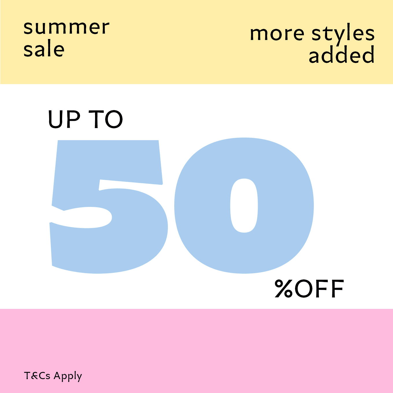saldi estivi più stili aggiunti FINO AL 50% DI SCONTO