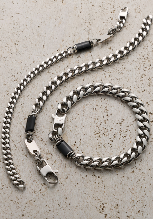 bracciale con ossidiana