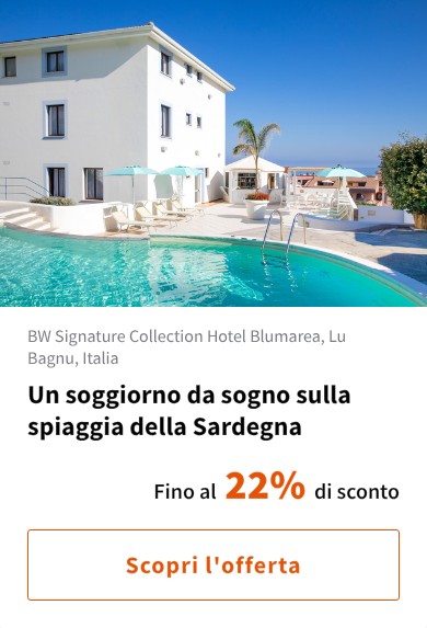 Un soggiorno da sogno sulla spiaggia della Sardegna