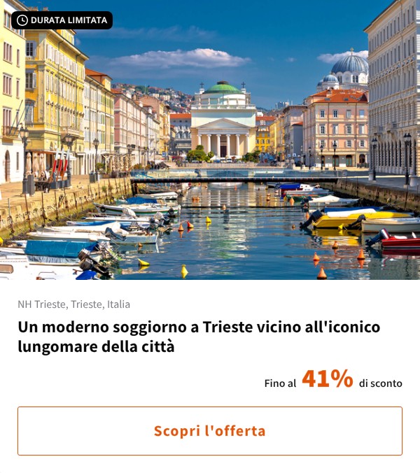 Un moderno soggiorno a Trieste vicino all'iconico lungomare della città