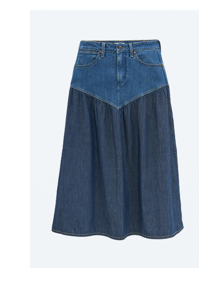 Regular Basque Waist Skirt
