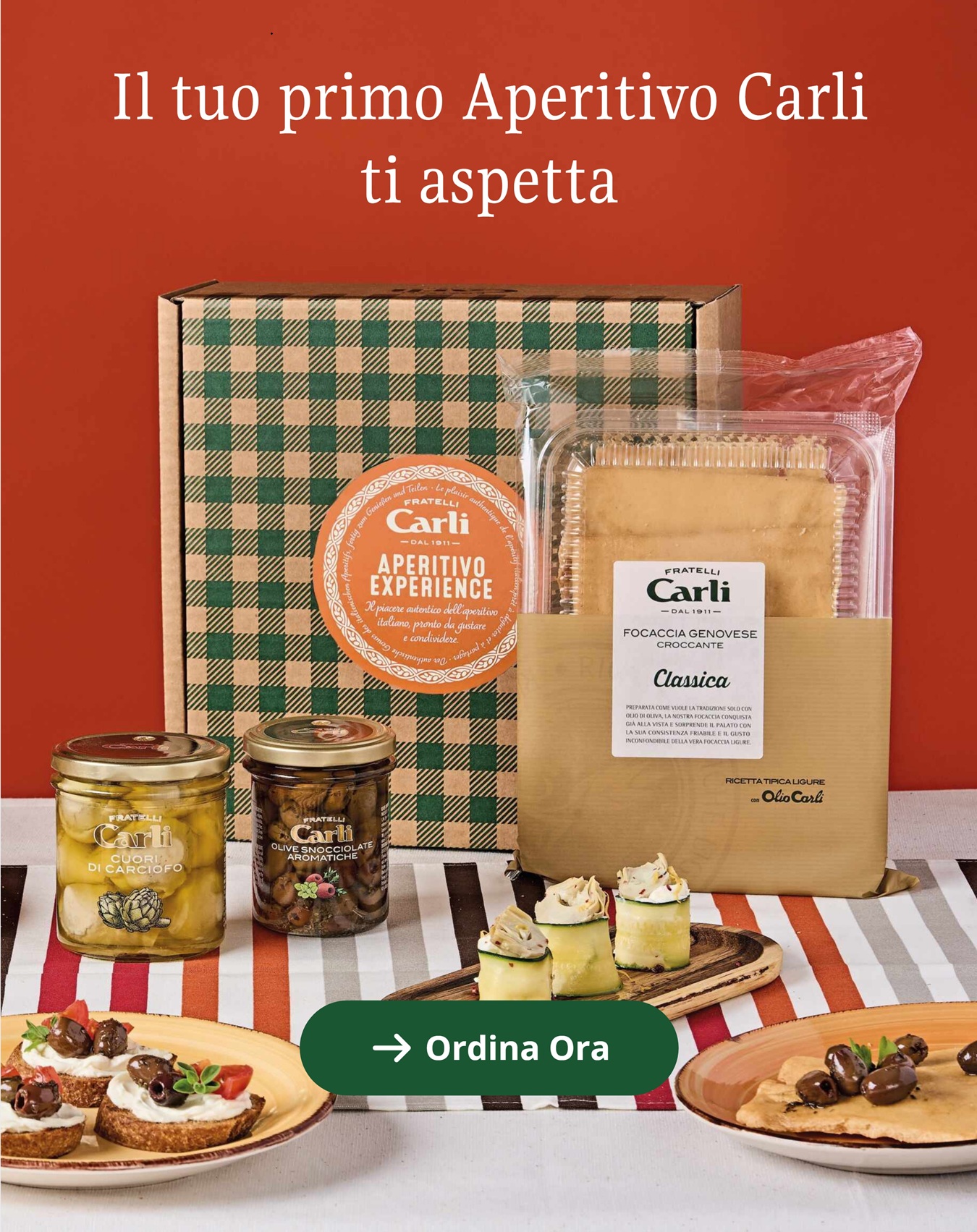 Il tuo primo Aperitivo Carli