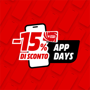 -15% di sconto APP DAYS