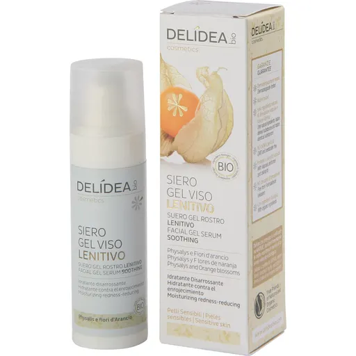Siero Gel Viso Lenitivo Physalis & Fiori d'Arancio Bio