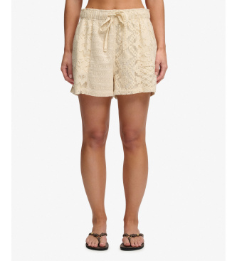 Short in Pizzo beige