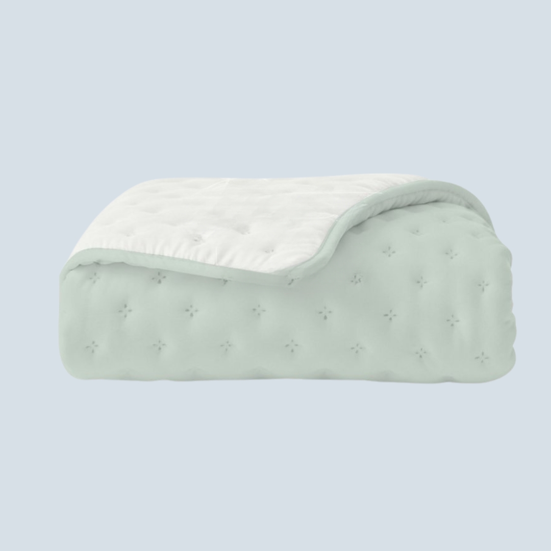Trapuntino Water Washed turchese