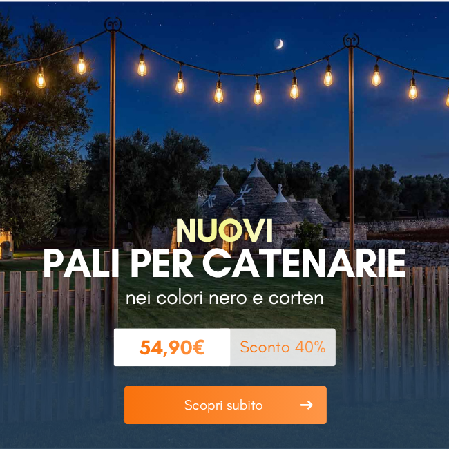 Nuovi pali per catenarie nei colori nero e corten