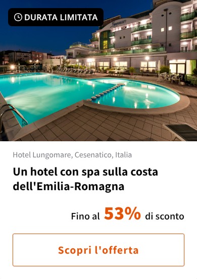Un hotel con spa sulla costa dell'Emilia-Romagna