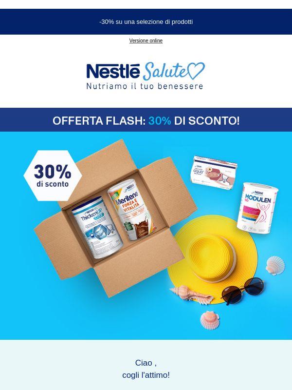 PROMO FLASH: 30% di sconto⚡