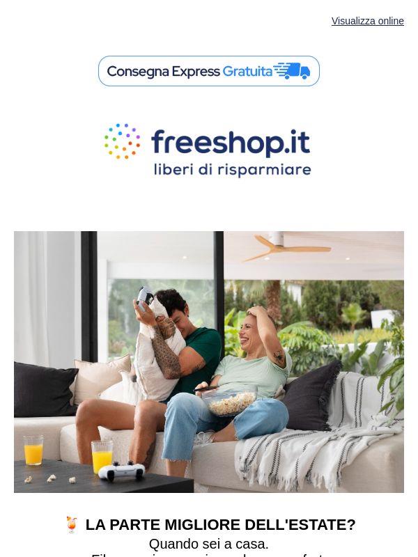 🍹 La parte migliore dell'estate? Quando sei a casa