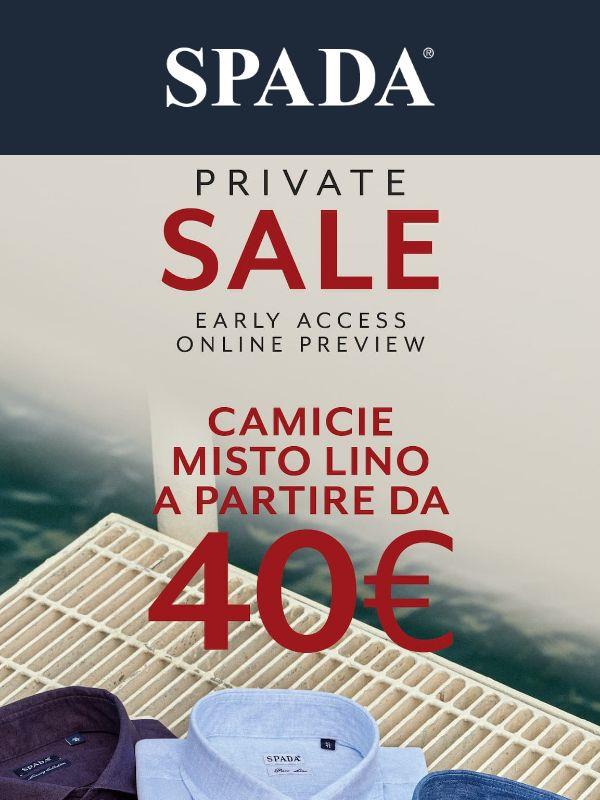 Private Sale: il tuo accesso anticipato
