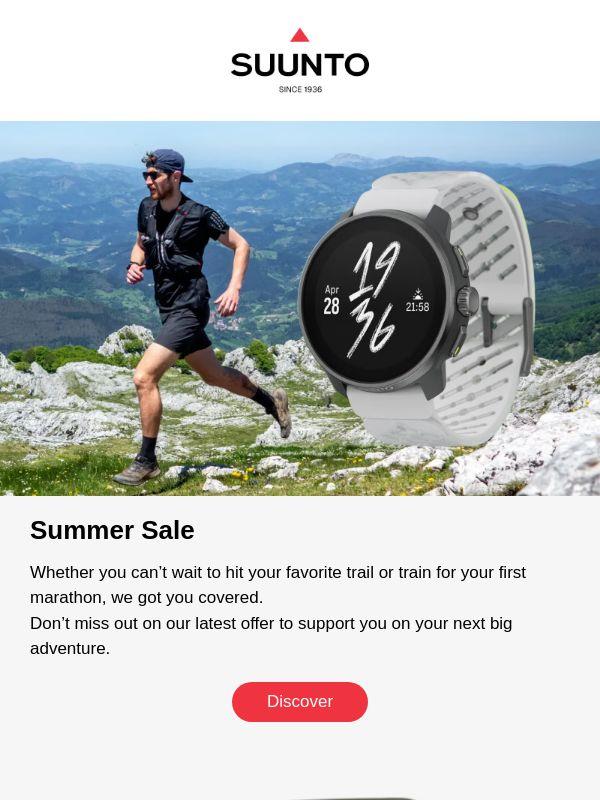 Summer Sale: Get ready for your next adventure