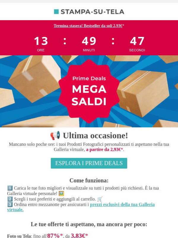 Il tempo sta per scadere: il tuo Showroom ti aspetta!