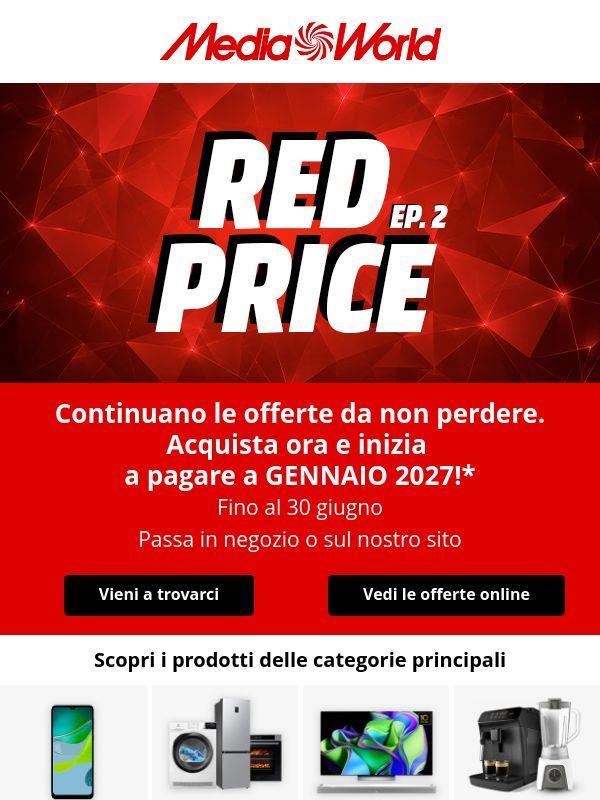 RED PRICE: continuano le offerte da non perdere
