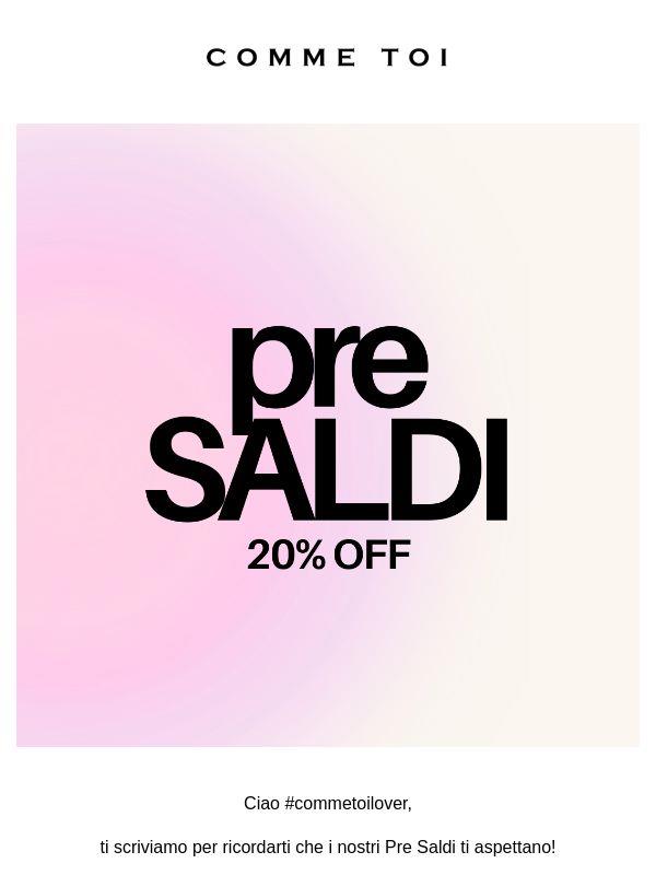 20% OFF // toc toc..