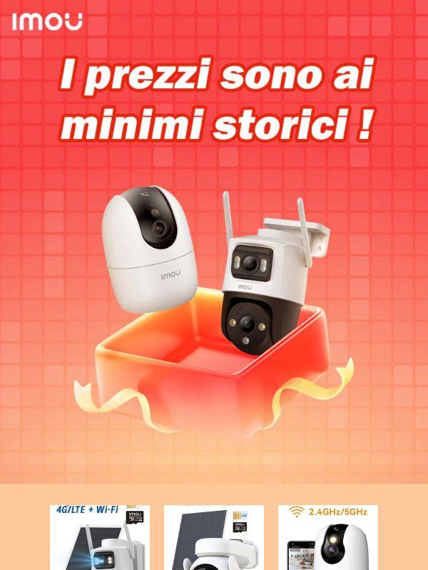 🔥 IMOU Fest Peak Sale: I prezzi più bassi di metà anno sono finalmente qui!