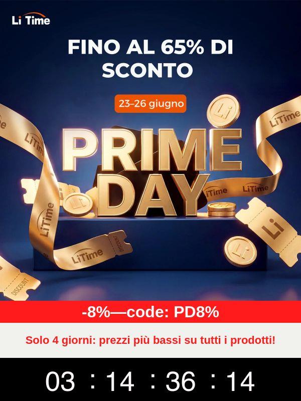 Prime Day è ufficialmente iniziato! — Solo 4 giorni🔥Prezzi più bassi di sempre!