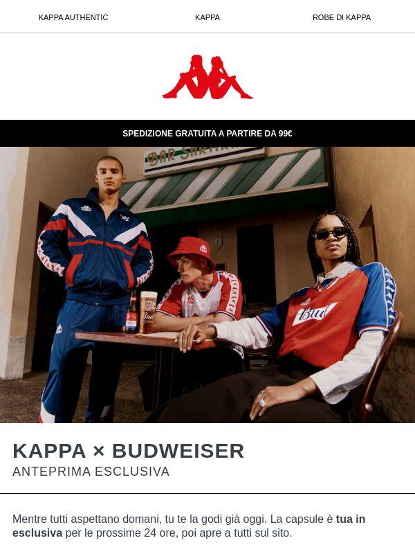 Kappa x Budweiser: anteprima esclusiva