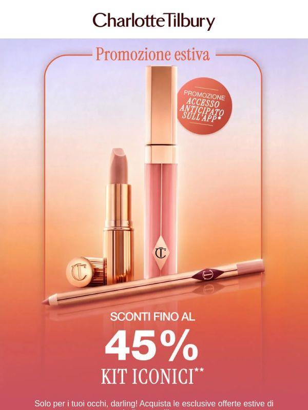 Fino al -45% sui kit di bellezza! 🤩💫