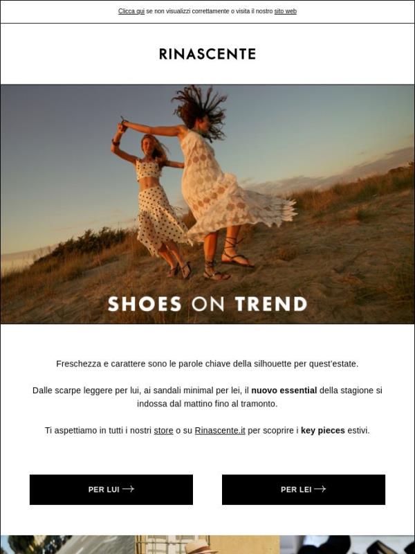 Shoes on Trend: scopri la silhouette che racconta la tua estate!